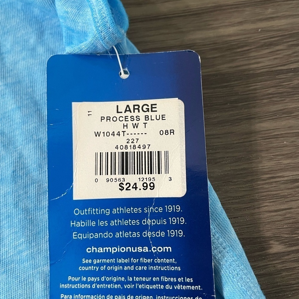 Champion Gear Women Blue Tank Top Size Large NWT - Picture 8 of 8